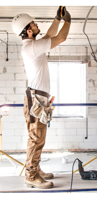 Twoways technician at work